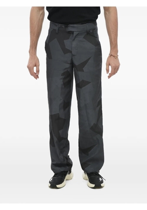 Neil Barrett Liam camouflage-print trousers - Grey