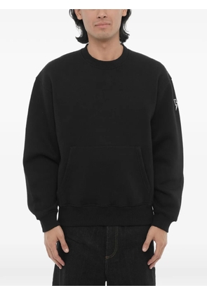 Neil Barrett embroidered-logo sweatshirt - Black