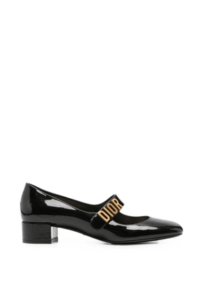 Christian Dior Pre-Owned 2010s logo-strap pumps - Black