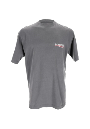 Balenciaga Pre-Owned Political Campaign T-shirt - Grey