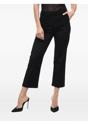 Woolrich corduroy cropped trousers - Black