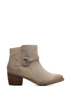 Clarks Originals Neva buckle ankle boots - Neutrals