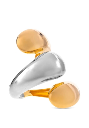 Federica Tosi Isa two-tone cuff bracelet - Gold