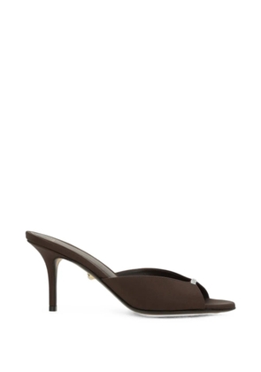 Alevì Luana crystal-embellished sandals - Brown