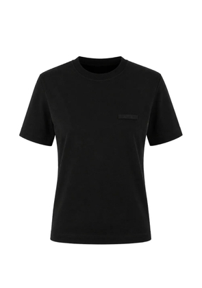 Jacquemus Gros Grain T-shirt - Black