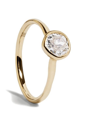 Monica Vinader MV Siren™ Solitaire diamond ring - Gold