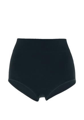 Wolford seamless circular-knit high-waisted briefs - Blue