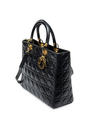 Christian Dior Pre-Owned Lady Dior tote bag - Black
