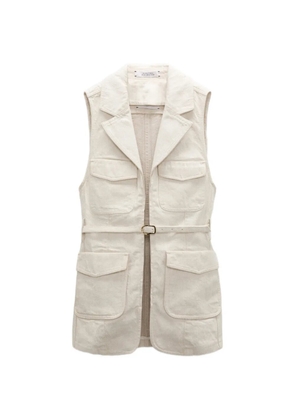 Dorothee Schumacher Summer Of Love belted vest - Neutrals