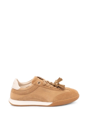 TWINSET tassel-detail suede sneakers - Neutrals