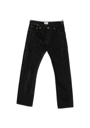 ANTIK DENIM logo-plaque jeans - Black