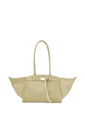 Benedetta Bruzziches Mame suede tote bag - Neutrals