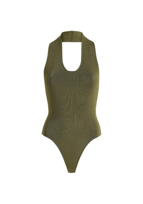 KHAITE Toto bodysuit - Green