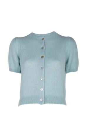 DÔEN Alesia short-sleeve cardigan - Blue