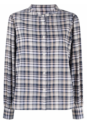 Woolrich plaid check-print shirt - Blue