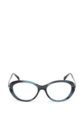 Max Mara oval-frame glasses - Blue