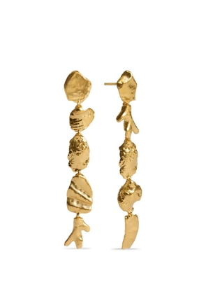 Monica Vinader Fragments drop earrings - Gold
