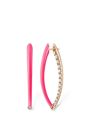 Melissa Kaye Cristina diamond earrings - Gold