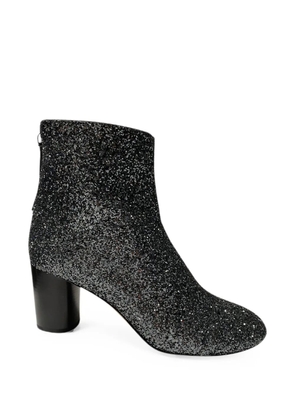 Isabel Marant Vintage Ritza glitter-coated ankle boots - Grey