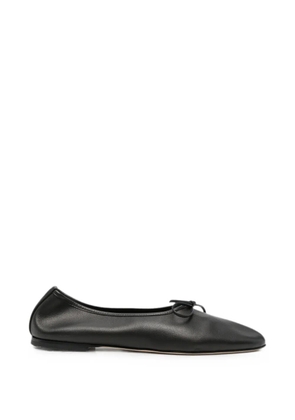 Dear Frances bow-detail ballet flats - Black