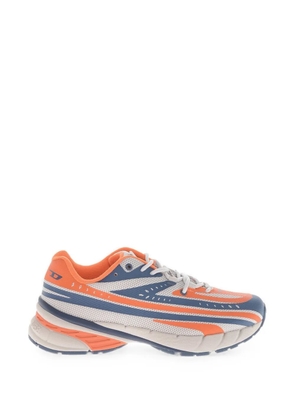 Diesel D-Airspeed striped lace-up sneakers - Orange
