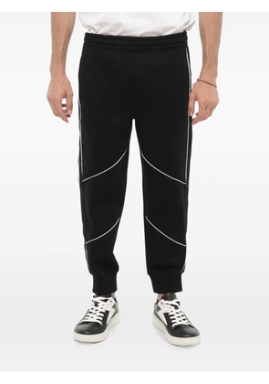 Neil Barrett piping track pants - Black