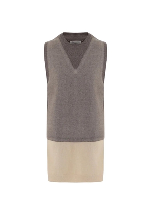 Maison Margiela sleeveless top - Brown