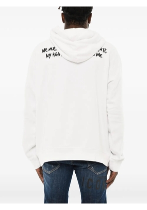 DSQUARED2 x Bob Marley hoodie - White