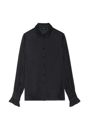 Zadig&Voltaire Thely ruffle-cuff shirt - Black
