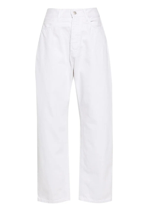 Studio Nicholson Ruthe high-rise boyfriend jeans - White