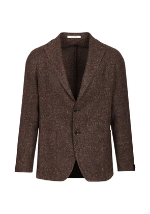 Tagliatore Montecarlo long-sleeves blazer - Brown