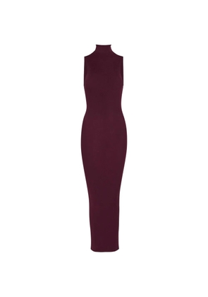 ARMARIUM high-neck sleeveless midi dress - Red