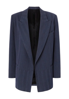 Missoni chevron-pattern blazer - Blue