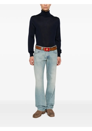 DSQUARED2 Upside Down turtleneck sweater - Blue