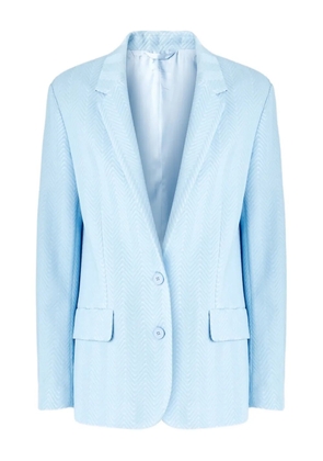 Missoni zigzag-pattern blazer - Blue