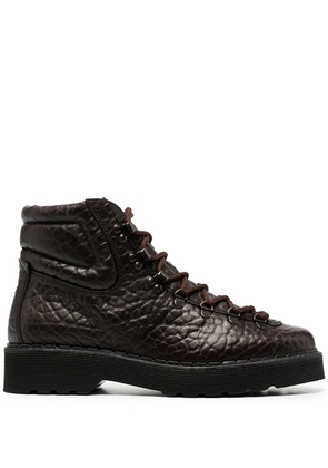 Tod's lace-up ankle boots - Brown