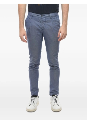 Cruna belt-loop trousers - Blue