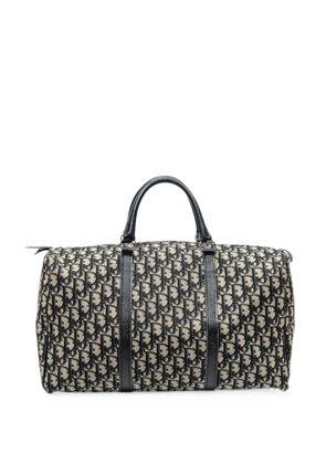 Christian Dior Pre-Owned medium Boston Oblique-pattern tote bag - Neutrals