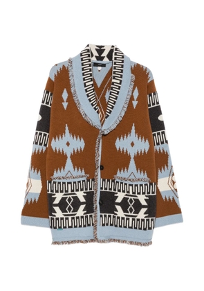 Alanui fringe-trimmed cardigan - Brown