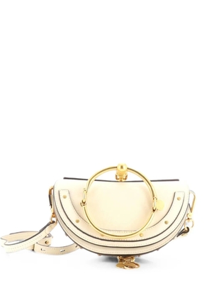 Chloé Pre-Owned Nile Leather Mini crossbody bag - White