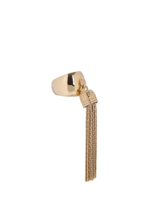 Balmain brass tassel ring - Gold