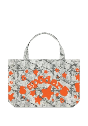 SP5DER Real Tree Beluga tote bag - White
