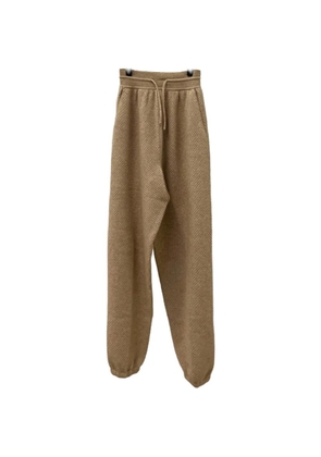 Loro Piana Azalea textured track pants - Neutrals