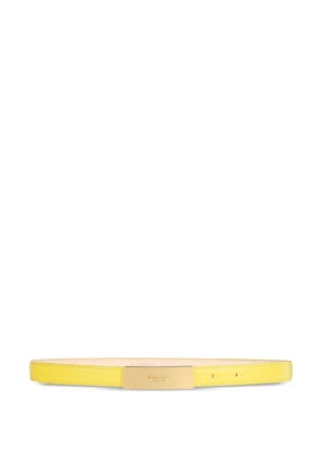 Balmain smooth-leather belt - Yellow