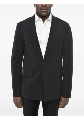 Givenchy single-breasted flap-pocket blazer - Black
