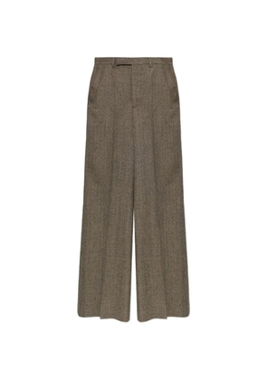 Rick Owens Tower wide-tailored pants - Brown