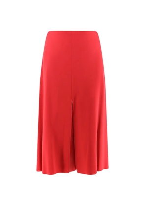 Valentino Garavani front-slit midi skirt - Red