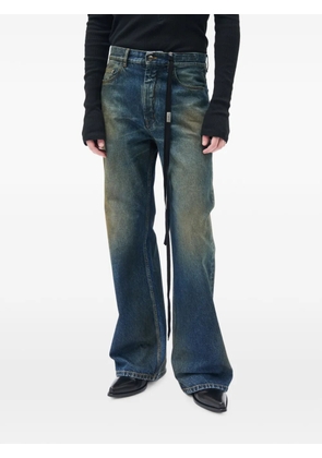 Ann Demeulemeester Modest faded flared jeans - Blue