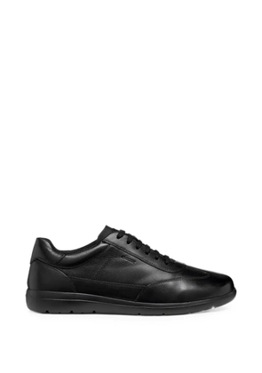 Geox panelled lace-up sneakers - Black