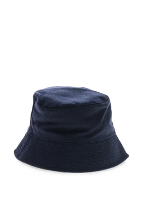 Woolrich logo-embroidered bucket hat - Blue